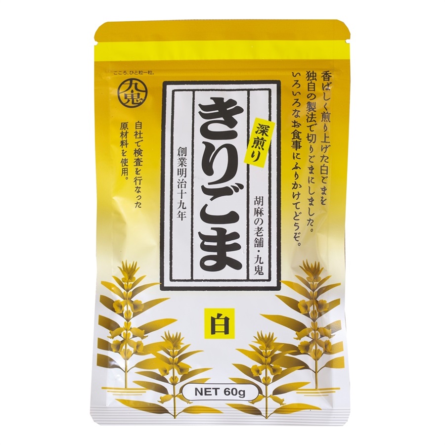 kuriaki品。kuriaki様以外ご購入不可品です。 九鬼産業オンラインショップ 九鬼 きりごま 白 60g