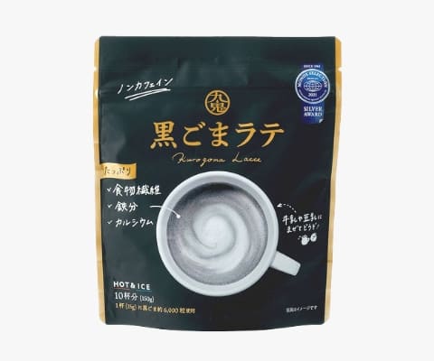 黒ごまラテの画像