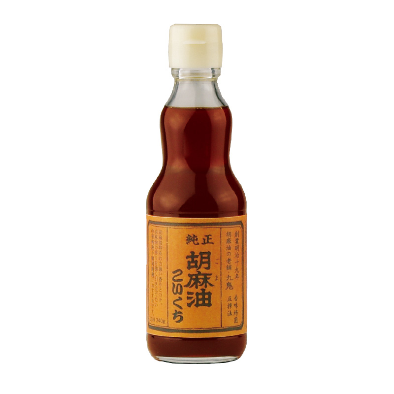 毎日続々入荷 九鬼 純正胡麻油こいくち 340g 3個 materialworldblog.com